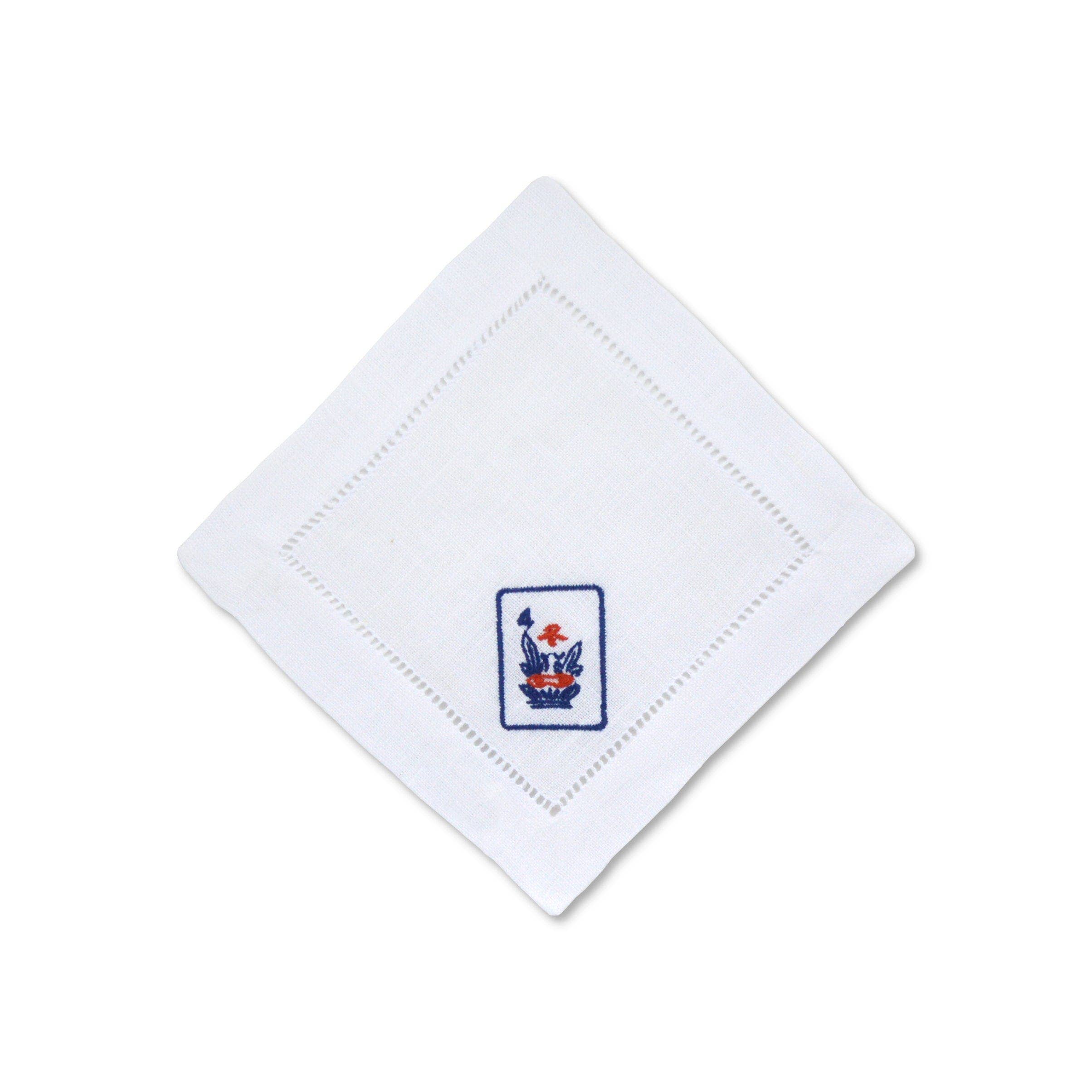 Chefanie Mahjong Cocktail Napkins - Thumbnail 4