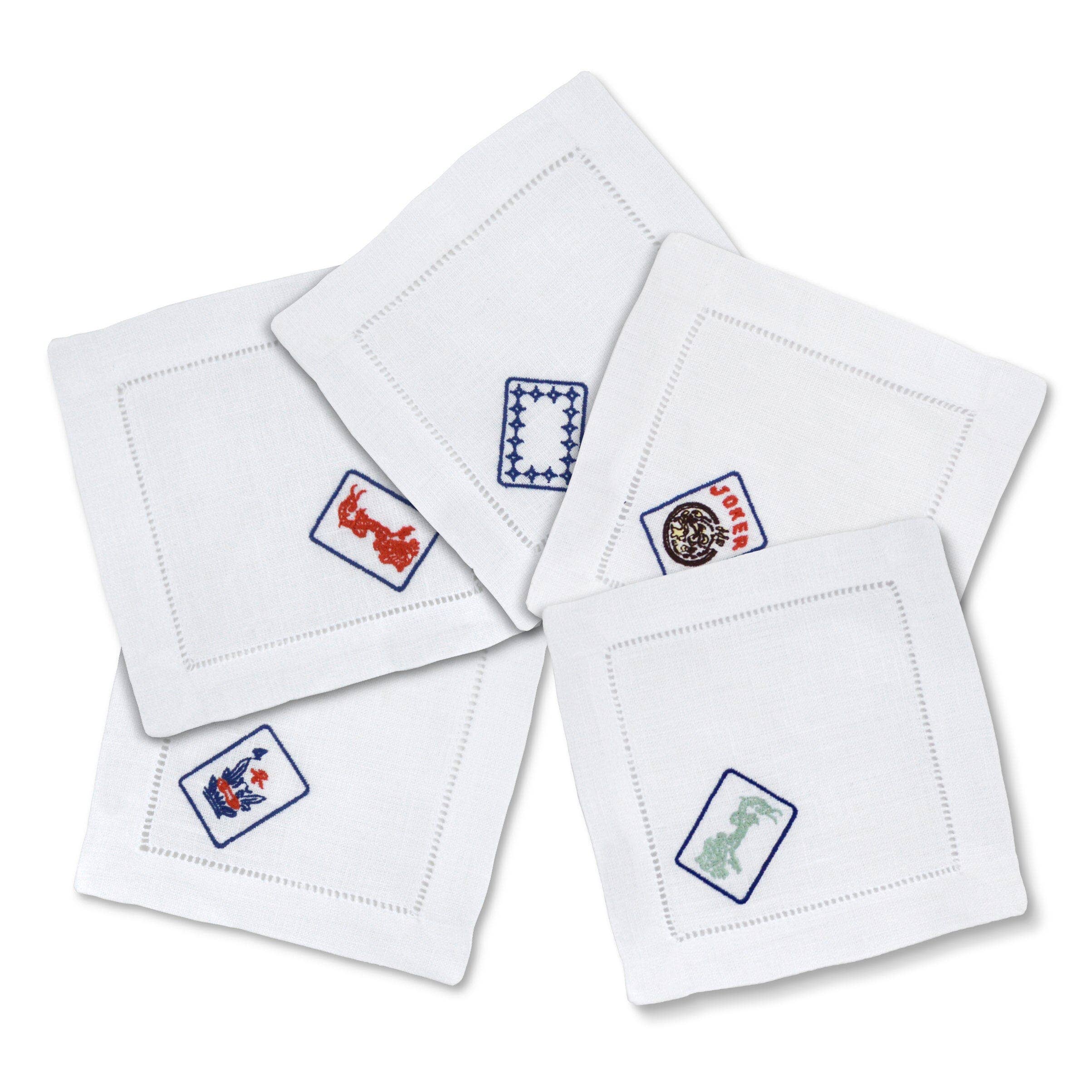 Chefanie Mahjong Cocktail Napkins