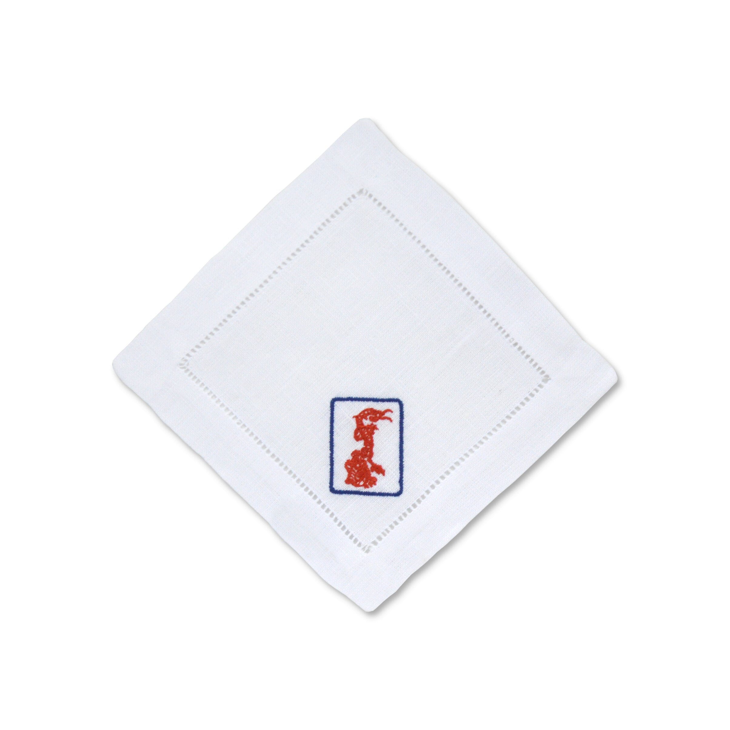 Chefanie Mahjong Cocktail Napkins - Thumbnail 2